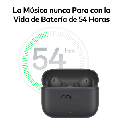 OPPO Enco Air4i Audífonos Inalámbricos Bluetooth 5.4 – Hasta 54h de Batería | IP55 Resistente al Agua