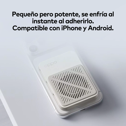 OPPO Magnetic Cooling Fan ❄️Mantén tu smartphone frío incluso en gaming extremo 🔥🎮
