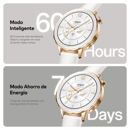 OPPO Watch X2 Mini Negro – Smartwatch AMOLED, Batería Hasta 7 Días, Salud y Deportes