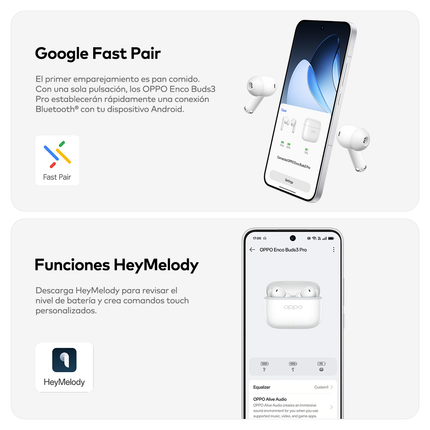 OPPO Enco Air4i Audífonos Inalámbricos Bluetooth 5.4 – Hasta 54h de Batería | IP55 Resistente al Agua